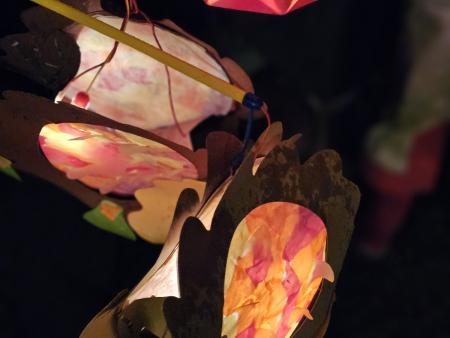 Ich gehe mit meiner Laterne